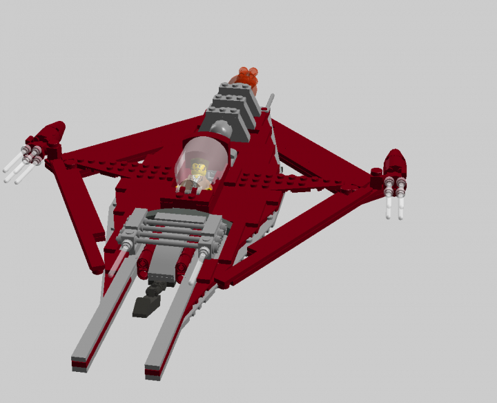 LEGO MOC - In a galaxy far, far away... - Ship 'Rozgus'