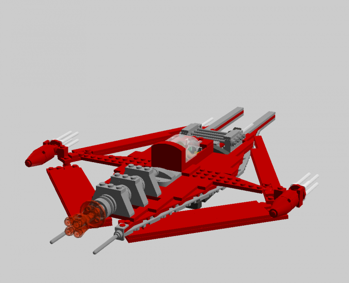 LEGO MOC - In a galaxy far, far away... - Ship 'Rozgus'