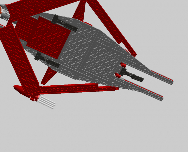 LEGO MOC - In a galaxy far, far away... - Ship 'Rozgus'