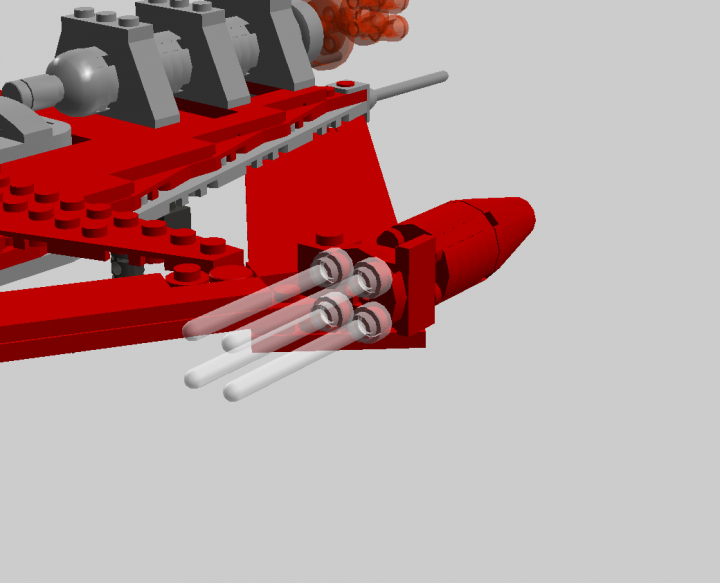 LEGO MOC - In a galaxy far, far away... - Ship 'Rozgus'