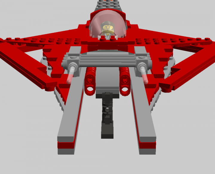LEGO MOC - In a galaxy far, far away... - Ship 'Rozgus'