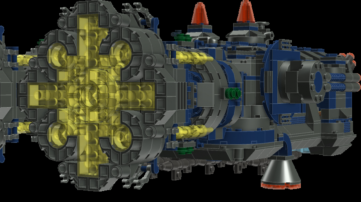 LEGO MOC - In a galaxy far, far away... - General's warship 'Eagle-owl'