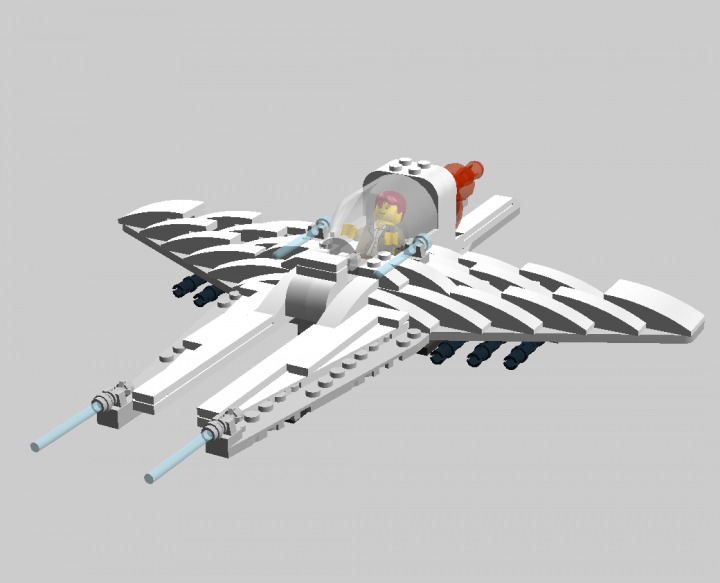 LEGO MOC - In a galaxy far, far away... - Ship 'Eagle'