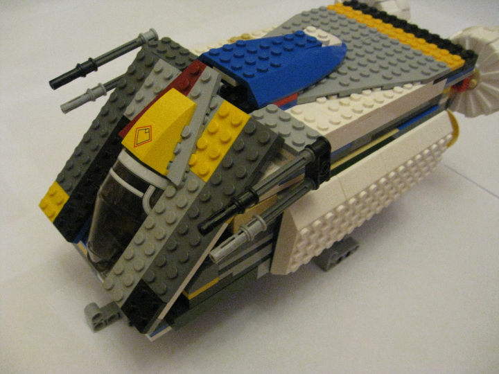 LEGO MOC - In a galaxy far, far away... - Аварийный перевозчик звездолета STD