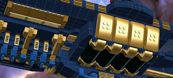 LEGO MOC - In a galaxy far, far away... - Heavy carrier 'M'an-Sertal'