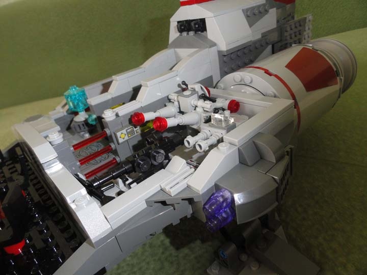 LEGO MOC - In a galaxy far, far away... - Imperial flagship 'Scarlet Claw'