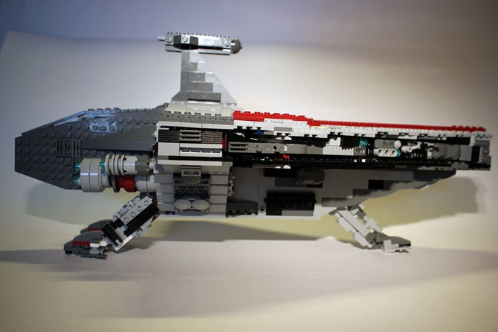 LEGO MOC - In a galaxy far, far away... - Destroyer Stellaire de classe Acclamator I