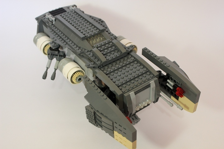 LEGO MOC - In a galaxy far, far away... - Rapid Response patrol spaceship Scorpio RR-4