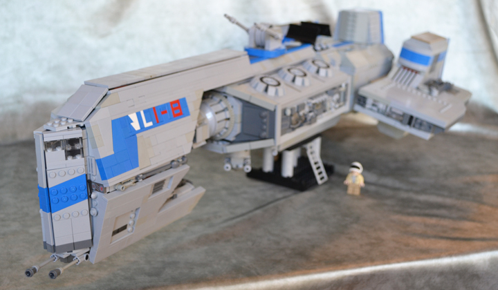 LEGO MOC - In a galaxy far, far away... - Crusader class Corvette