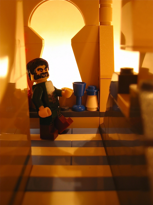 LEGO MOC - Because we can! - 'Flying monk'