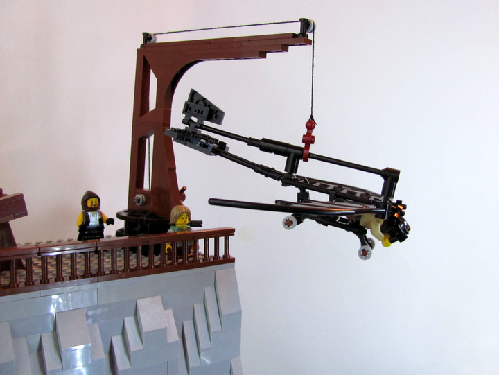 LEGO MOC - Because we can! - Leonardo da Vinci plane: Обучение 'пилота'