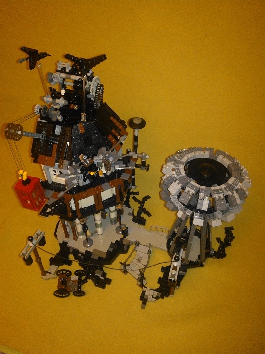 LEGO MOC - Because we can! - Transmission d'énergie sans fil