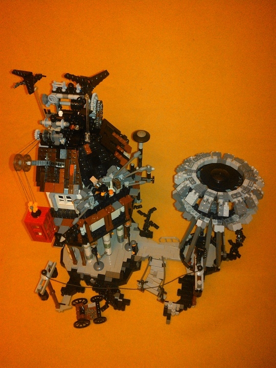 LEGO MOC - Because we can! - Transmission d'énergie sans fil: эксперимент со вспышкой