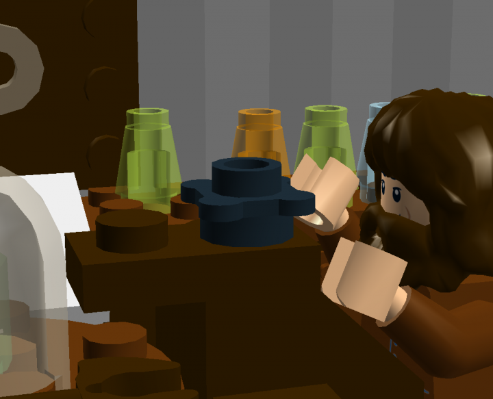 LEGO MOC - Because we can! - Mendeleev D.: Critical Point: Чернильница.