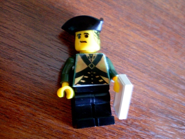LEGO MOC - Because we can! - 'Воздушный змей Бенджамина Франклина': *И сам он в отдельности.