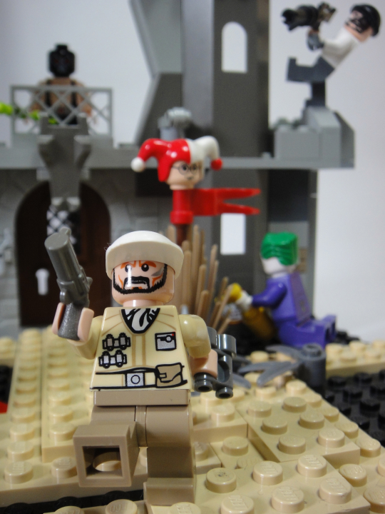 LEGO MOC - Heroes and villians - Arkham Asylium