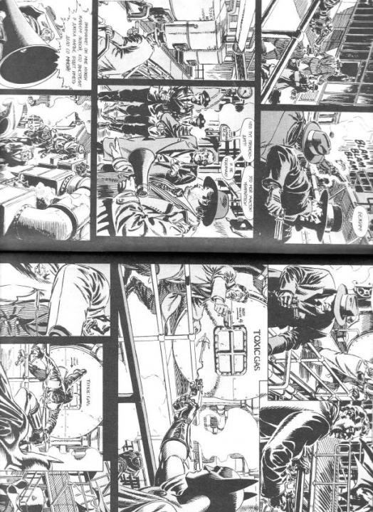 LEGO MOC - Heroes and villians - In laboratory