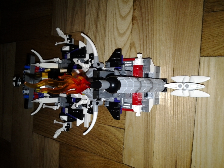 LEGO MOC - Steampunk Machine - Паровой корабль–защитник