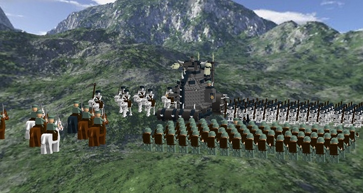 LEGO MOC - Steampunk Machine - Железная смерть: Армия живых впервые столкнулась с железной смертью...