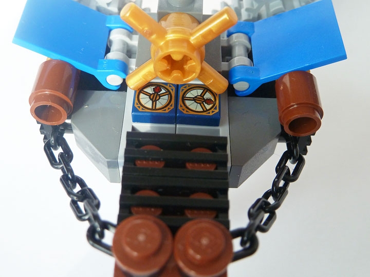 LEGO MOC - Steampunk Machine - Anakin's Pod Racer: Кабина пилота.