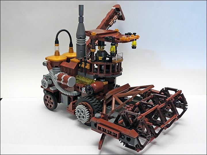 LEGO MOC - Steampunk Machine - Steampunk Harvester: SteamPunk Harvester - как же без него? :)