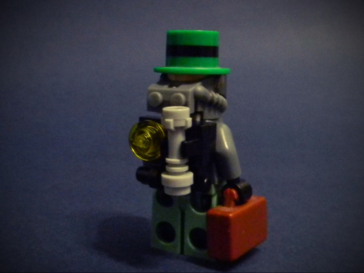 LEGO MOC - Steampunk Machine - Субмарина 'Железный улов': Сзади