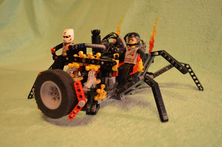 LEGO MOC - Steampunk Machine - Механический паук