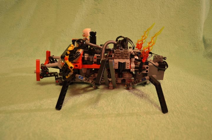 LEGO MOC - Steampunk Machine - Механический паук