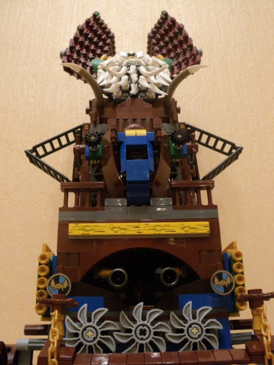 LEGO MOC - Steampunk Machine - Вездеход-сборщик алмазов