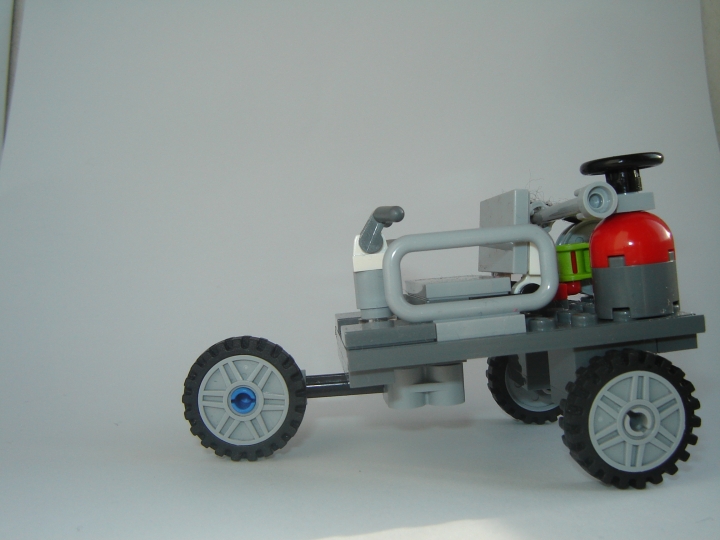 LEGO MOC - Steampunk Machine - Паровой автомобиль .