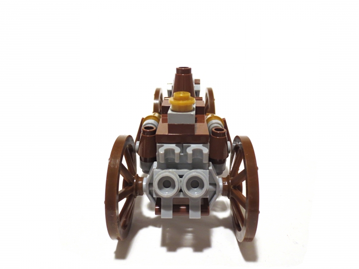 LEGO MOC - Steampunk Machine - Steam Ripper: Вид сзади