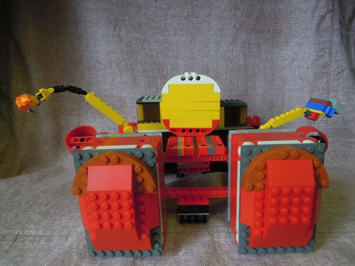 LEGO MOC - Mini-contest 'Zeppelin Battle' - Дирижабль-платформа для перевозки грузов