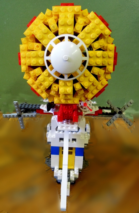 LEGO MOC - Mini-contest 'Zeppelin Battle' - Дирижабль для романтического путешествия или Небесный корсар