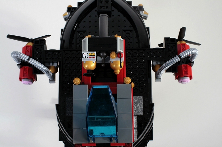 LEGO MOC - Mini-contest 'Zeppelin Battle' - Needle: Дирижабль пролетает под нами! 