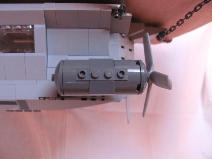 LEGO MOC - Mini-contest 'Zeppelin Battle' - Postman (Dirigible): <br />
We have got TWO!<br />
