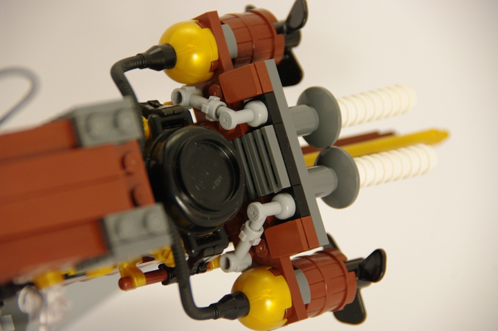 LEGO MOC - Mini-contest 'Zeppelin Battle' - Zeppelins in Hogwarts