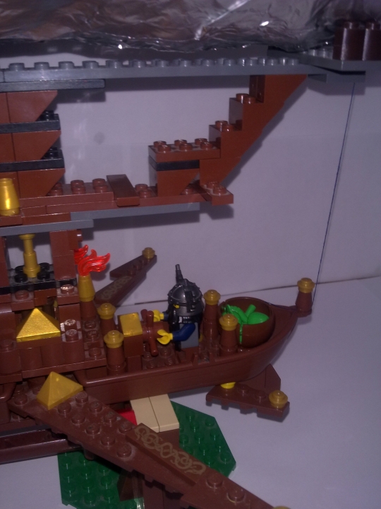 LEGO MOC - Mini-contest 'Zeppelin Battle' - Gnome Zeppelin: Задняя часть гондолы