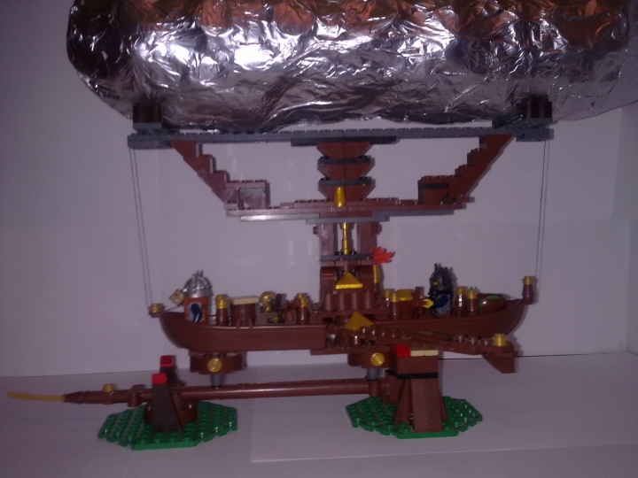 LEGO MOC - Mini-contest 'Zeppelin Battle' - Gnome Zeppelin