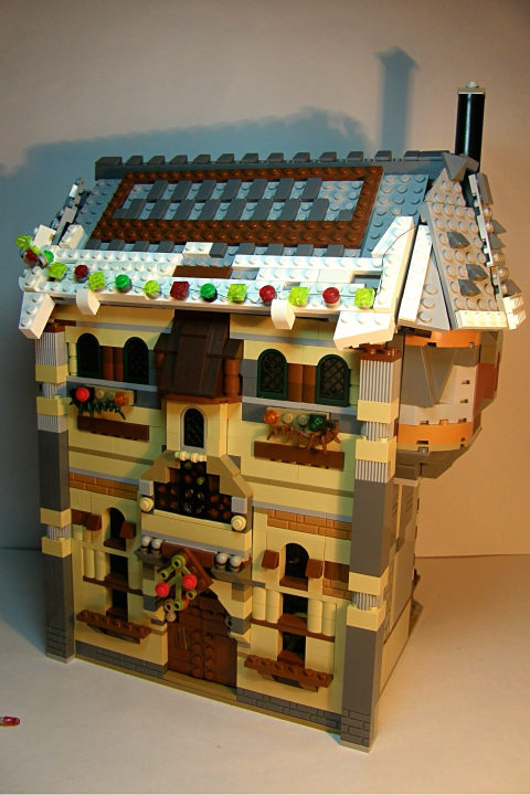 LEGO MOC - New Year's Brick 2014 - Старый исландский новогодний дом