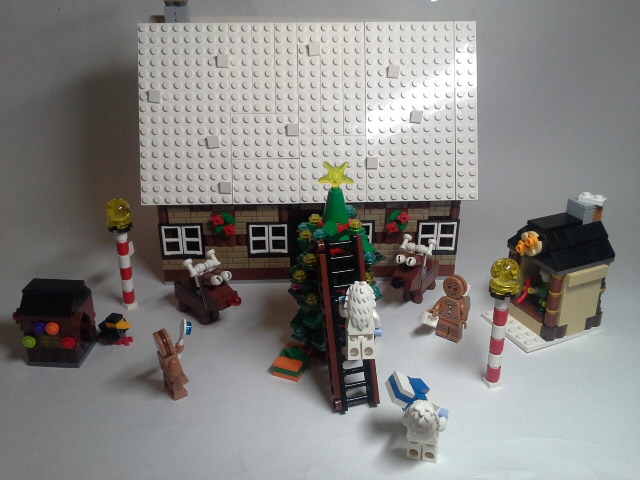 LEGO MOC - New Year's Brick 2014 - Мастерская чудес: Общий вид