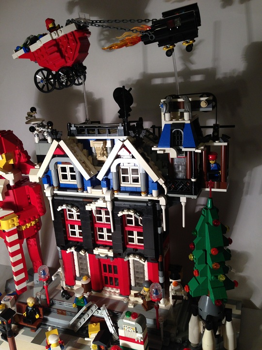 LEGO MOC - New Year's Brick 2014 - Новый 2014 LeGod
