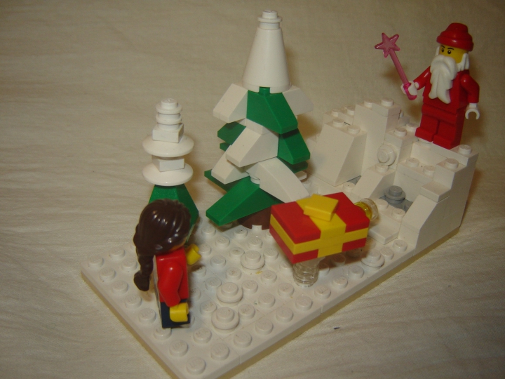 LEGO MOC - New Year's Brick 2014 - Новогодние волшебство