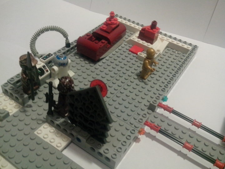 LEGO MOC - New Year's Brick 2014 - Новый Год, не только есть на нашей планете...: Убираем 'живые' минифиги