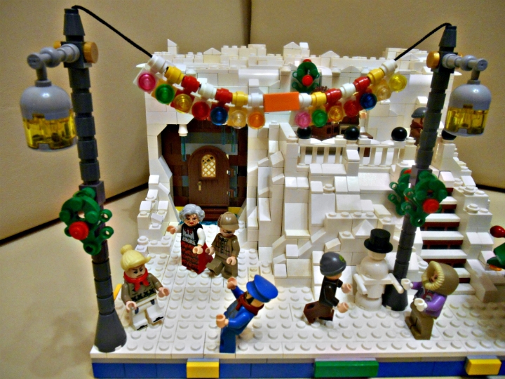 LEGO MOC - New Year's Brick 2014 - С упер кл АНТА - новогодний герой)