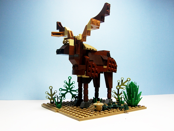 LEGO MOC - 16x16: Animals - Deer