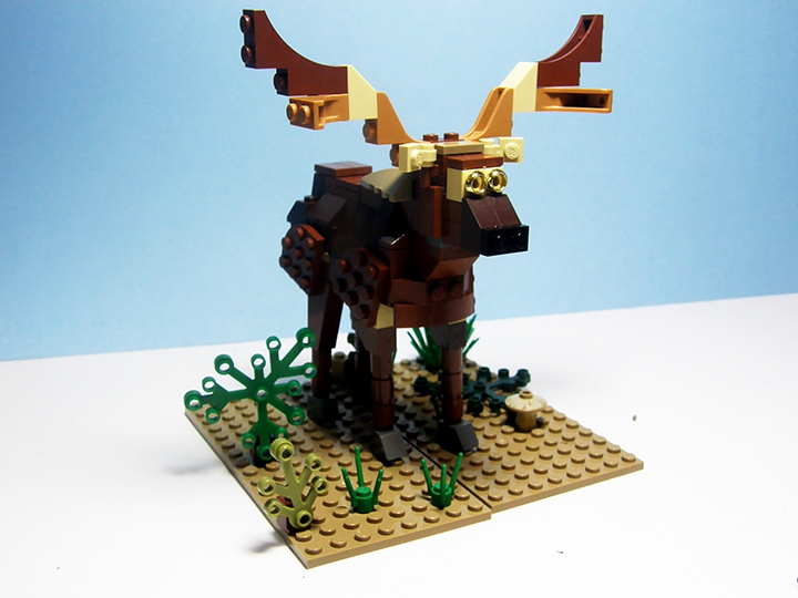LEGO MOC - 16x16: Animals - Deer