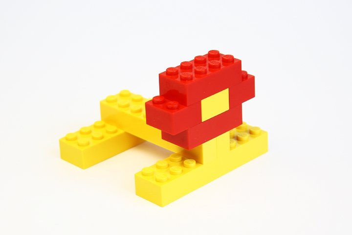 LEGO MOC - 16x16: Animals - Snail and Lion: Лев был сделан для игр в Чиму - это Легендарный зверь!