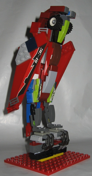 LEGO MOC - 16x16: Animals - Scarlet Macaw: Основание 10х12