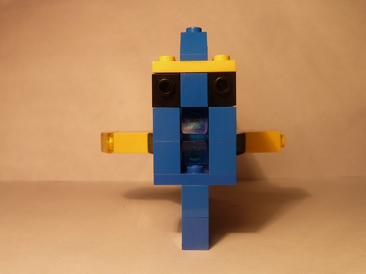 LEGO MOC - 16x16: Animals - Blue Fish