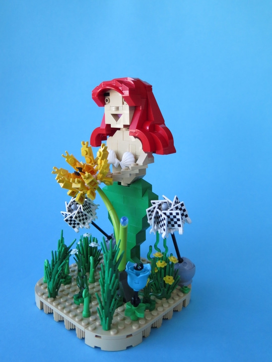 LEGO MOC - 16x16: Character - Ariel
